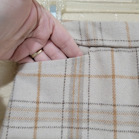 Vintage Wool Pencil Maxi Skirt With Pockets by Elig Sz Small - Picture 4 of 8